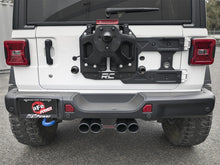 Load image into Gallery viewer, aFe Rebel Series 2.5in. 304 SS C/B Exhaust System 2018 Jeep Wrangler (JL) V6-3.6L - Black Tip - DTX Performance