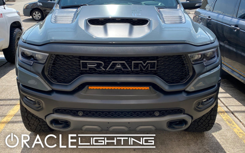 Oracle 19-22 RAM Rebel/TRX Front Bumper Flush LED Light Bar System - DTX Performance