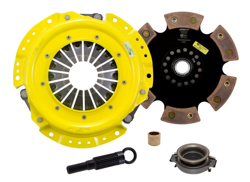 ACT 1990 Nissan Stanza XT/Race Rigid 6 Pad Clutch Kit - DTX Performance