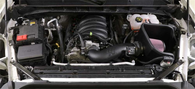 K&N 2019+ Chevrolet 1500 5.3L / 6.2L V8 F/I Aircharger Performance Intake System - DTX Performance