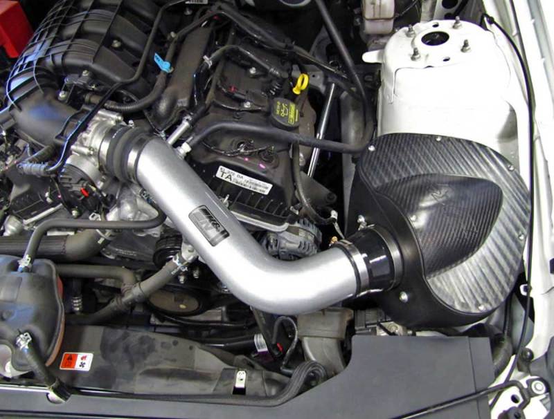 K&N 11-12 Ford Mustang 3.7L V6 Typhoon Cold Air Intake - DTX Performance