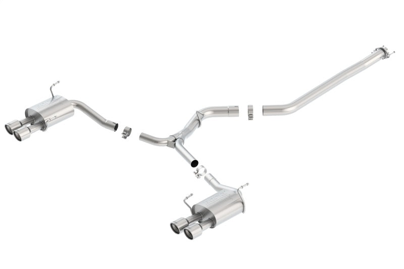 Borla 11-14 Subaru Impreza WRX/STI Sedan 4dr ATAK SS Catback Exhaust - DTX Performance