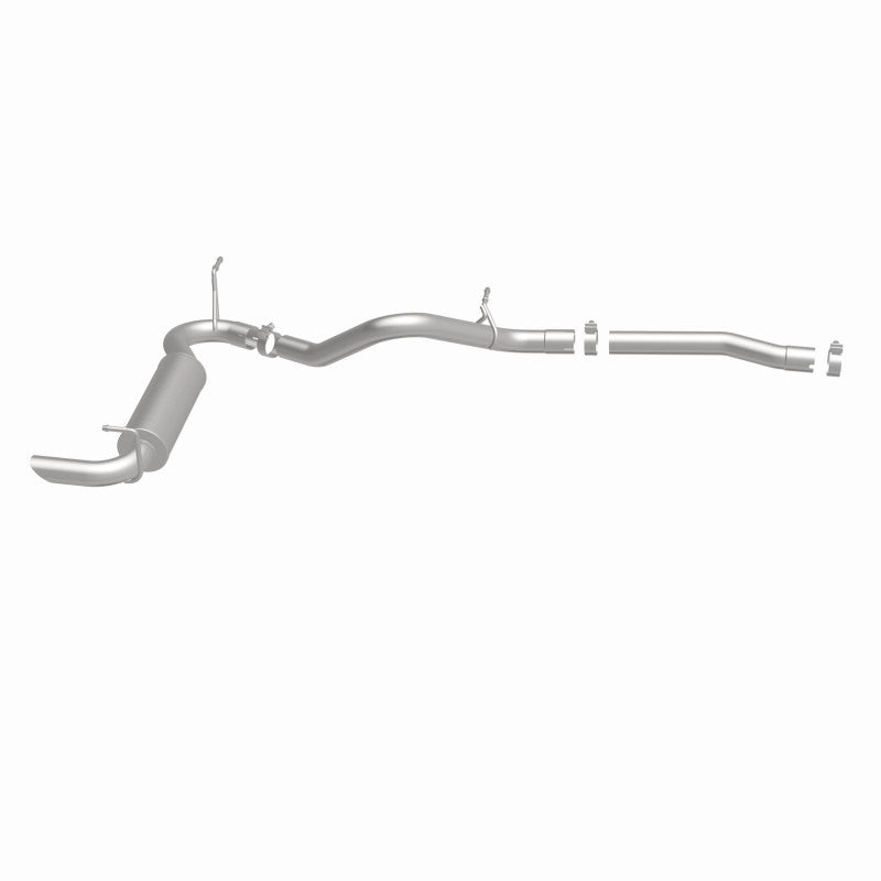 MagnaFlow 12-14 Jeep Wrangler 3.6L Single Straight Rear P/S Exit Stainless C/b Perf Exhaust-Comp - DTX Performance