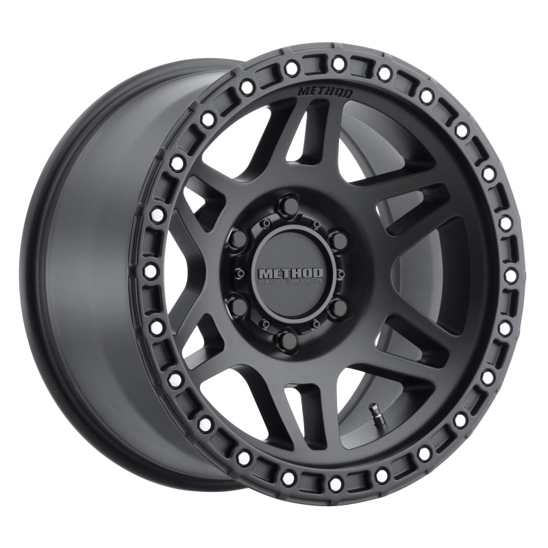 Method MR312 17x8.5 0mm Offset 6x135 87mm CB Matte Black Wheel - DTX Performance