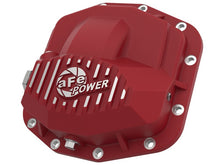 Load image into Gallery viewer, aFe Power Pro Series Front Differential Cover Red w/Machined Fins 18-19 Jeep JL (Dana M210) - DTX Performance