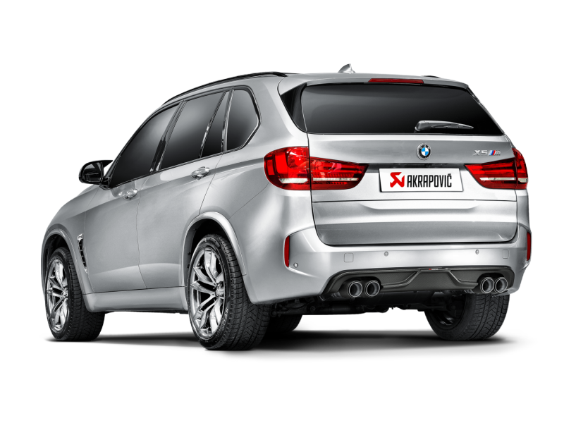 Akrapovic 15-17 BMW X5M (F85) Evolution Line Cat Back (Titanium) w/ Carbon Tips - DTX Performance