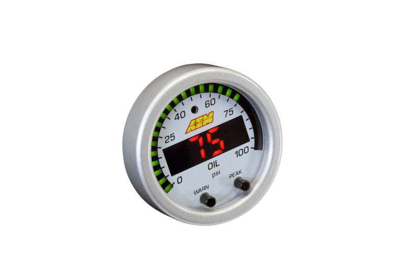 AEM X-Series Pressure 0-100psi Gauge Kit - DTX Performance