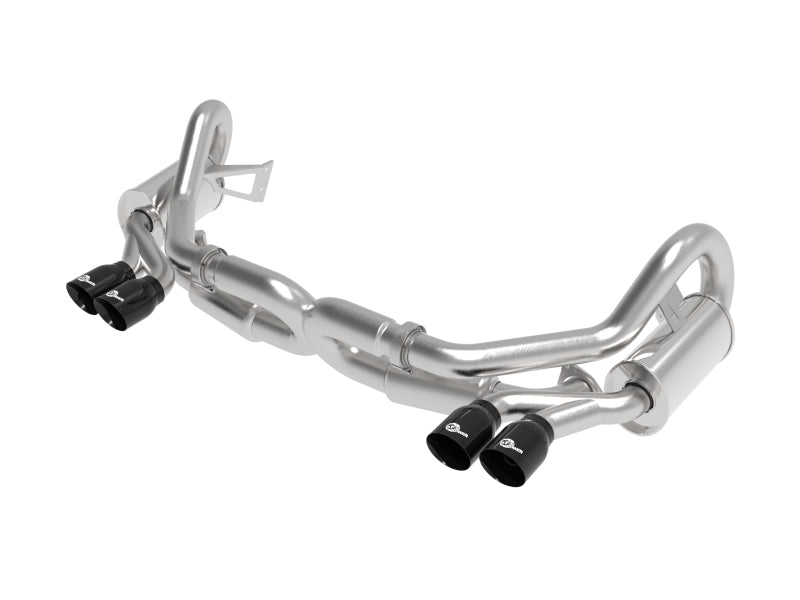 aFe MACH Force-Xp 12-16 Porsche 911 3in to 2.5in 304 SS Cat-Back Exhaust (Excludes Turbo Models) - DTX Performance