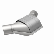 Load image into Gallery viewer, MagnaFlow Conv Univ 2.25inch Angled Inlet/Outlet - DTX Performance