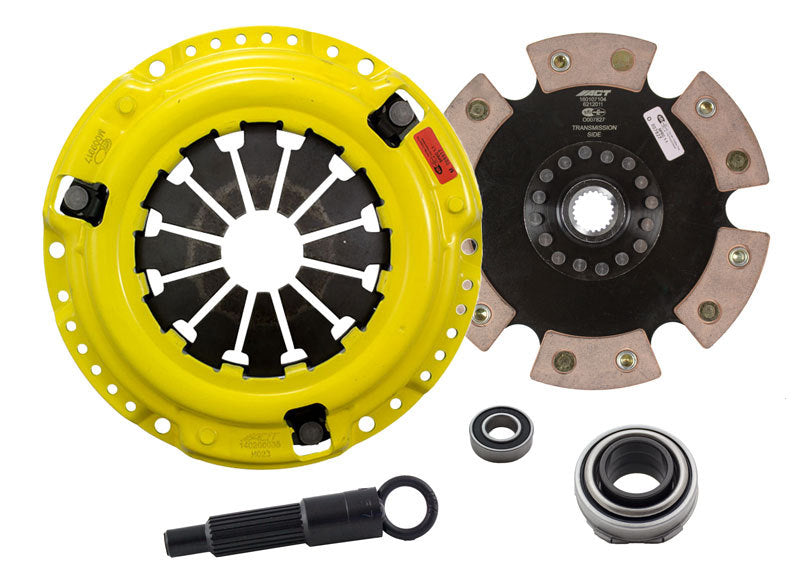 ACT 1988 Honda Civic HD/Race Rigid 6 Pad Clutch Kit - DTX Performance