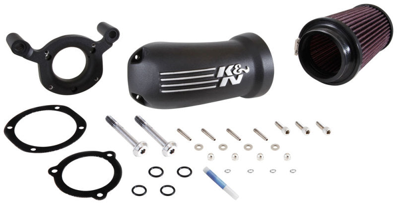 K&N 08-17 Harley Davidson Touring Models Performance Air Intake System - DTX Performance