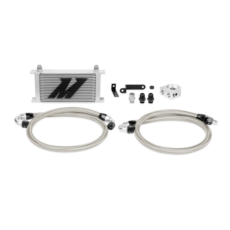 Mishimoto 08-14 WRX/STi Oil Cooler Kit - Silver - DTX Performance