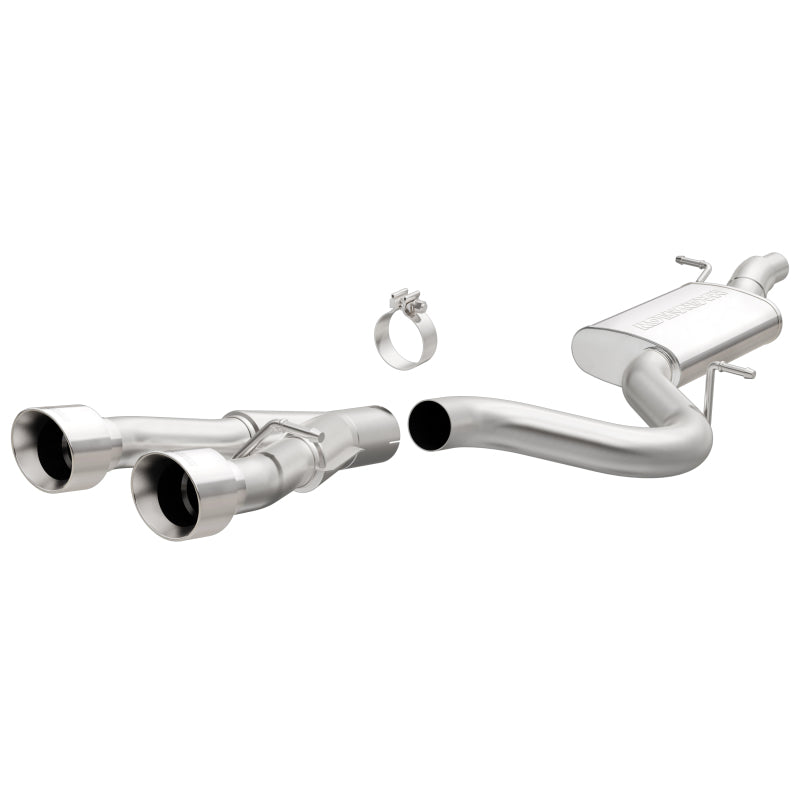 MagnaFlow 12-13 VW Golf L4 2.0L Turbocharged Dual Center Rear Exit Stainless Cat Back Perf Exhaust - DTX Performance