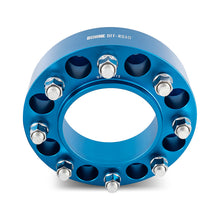 Load image into Gallery viewer, Mishimoto Borne Off-Road Wheel Spacers - 8X170 - 125 - 50mm - M14 - Blue - DTX Performance