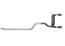 Load image into Gallery viewer, aFe Rebel Series 2.5in 409 SS Cat-Back Exhaust w/ Black Tips 18-19 Jeep Wrangler (JL) V6 3.6L - DTX Performance