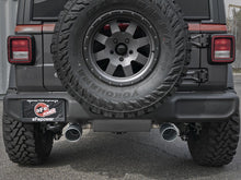 Load image into Gallery viewer, aFe Rebel Series 409 Stainless Steel Cat-Back Exhaust 18-21 Jeep Wrangler JL 2.0L (t) - Black Tip - DTX Performance