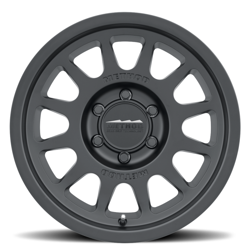 Method MR703 17x8.5 0mm Offset 6x5.5 106.25mm CB Matte Black Wheel - DTX Performance