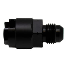 Load image into Gallery viewer, DeatschWerks 6AN Male Flare to 1/4in Female EFI Quick Connect Adapter - Anodized Matte Black - DTX Performance