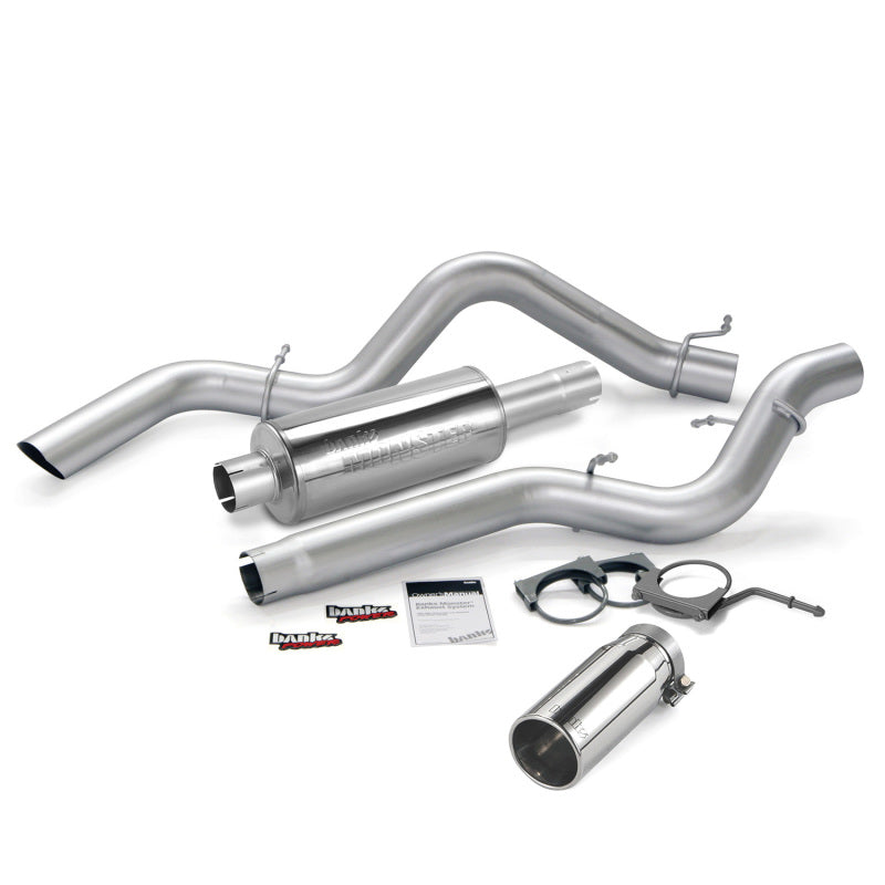 Banks Power 06-07 Chevy 6.6L ECSB Monster Exhaust System - SS Single Exhaust w/ Chrome Tip - DTX Performance