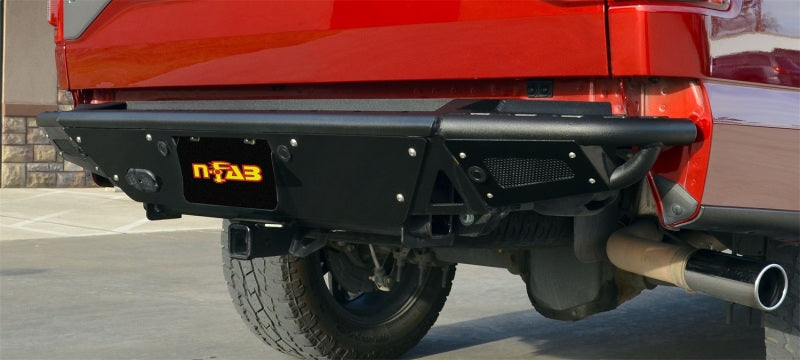 N-Fab RBS-H Rear Bumper 07-13 Chevy-GMC 1500 - Gloss Black - DTX Performance