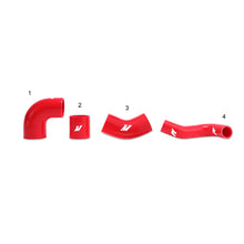 Load image into Gallery viewer, Mishimoto Mitsubishi Lancer Evolution 7/8/9 Red Upper Intercooler Pipe Kit - DTX Performance