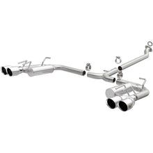 Load image into Gallery viewer, MagnaFlow 18-19 Toyota Camry XSE 2.5L (FWD) Street Series Cat-Back Exhaust w/4in Polished Quad Tips - DTX Performance