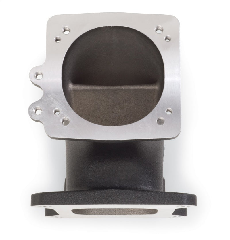 Edelbrock High Flow Intake Elbow 95mm Throttle Body to Square-Bore Flange Black Finish - DTX Performance