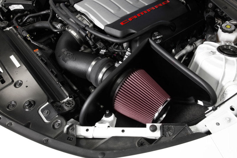 K&N 2016 Chevy Camaro SS V8-6.2L Aircharger Performance Intake - DTX Performance