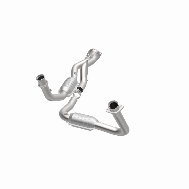 MagnaFlow Conv DF 05-06 Jeep Grand Cherokee 3.7L Y-Pipe Assembly - DTX Performance