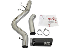 Load image into Gallery viewer, aFe LARGE BORE HD 4in 409-SS DPF-Back Exhaust w/Black Tip 2017 GM Duramax V8-6.6L (td) L5P - DTX Performance