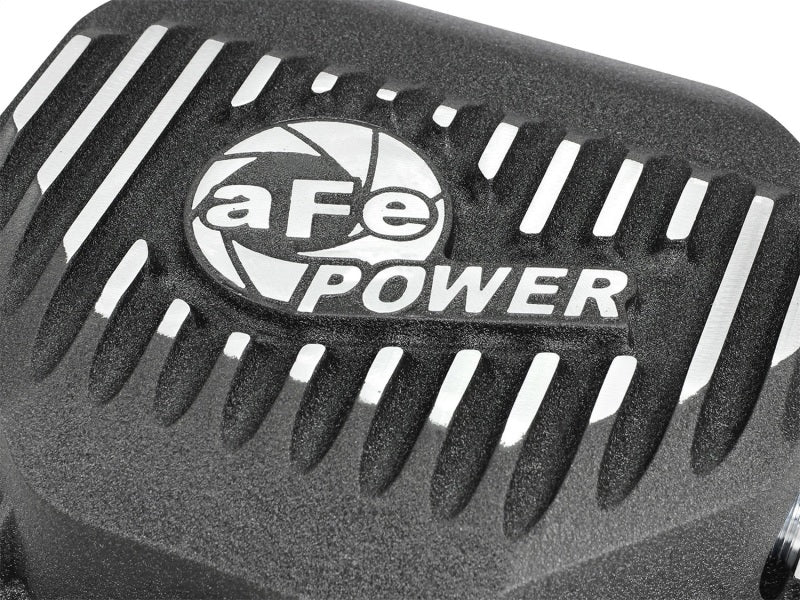 AFE Rear Differential Cover (Black Machined; Pro Series); Dodge/RAM 94-14 Corporate 9.25 (12-Bolt) - DTX Performance