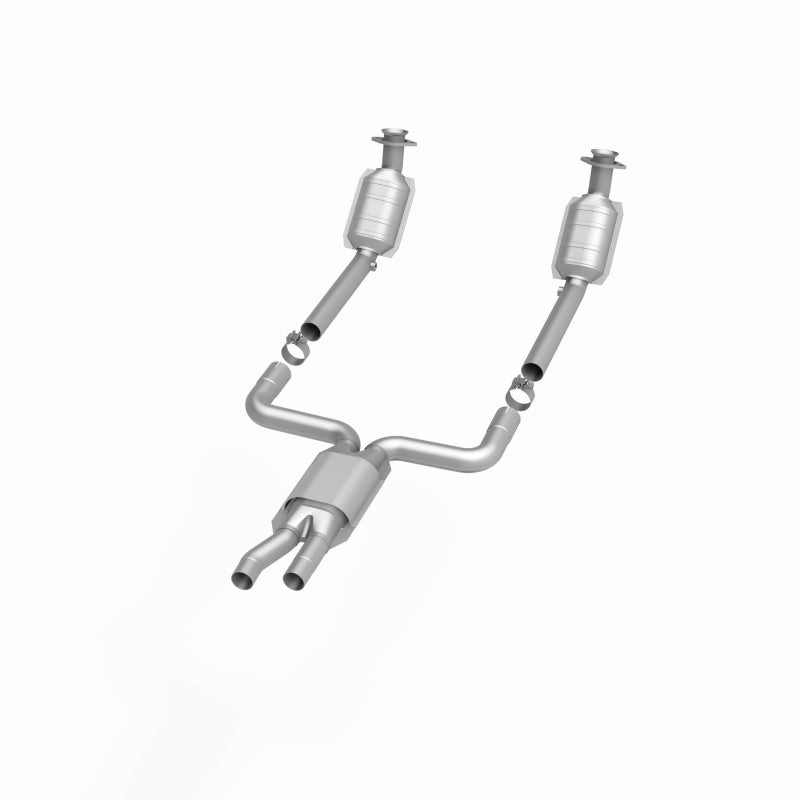 MagnaFlow Direct fit Catalytic Converter, Lincoln 03-06 8 3.9L; Y Pope Assy - DTX Performance