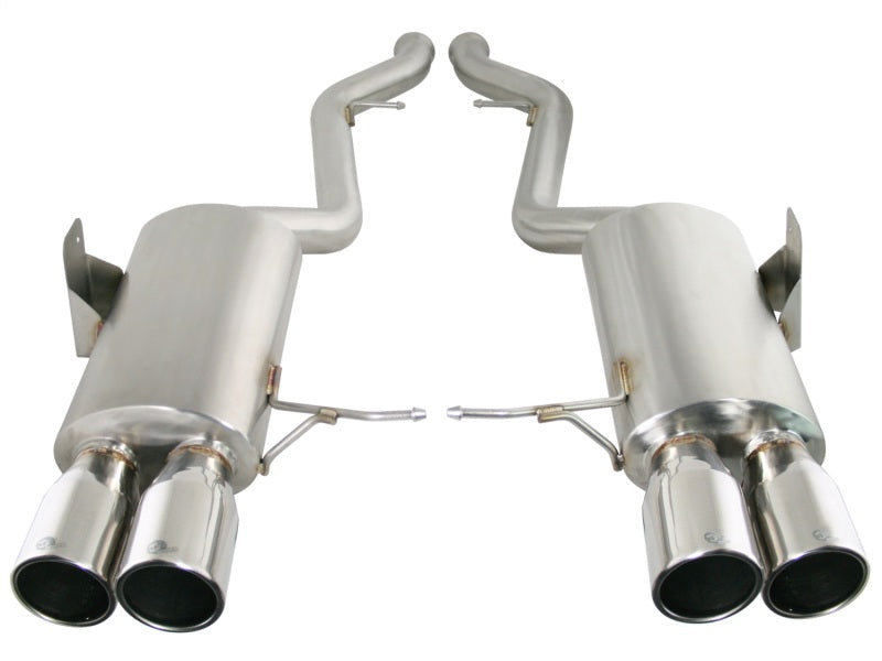 aFe MACHForce XP Exhaust Cat-Back SS-304 08-13 BMW M3 (E90) V8-4.0L - DTX Performance