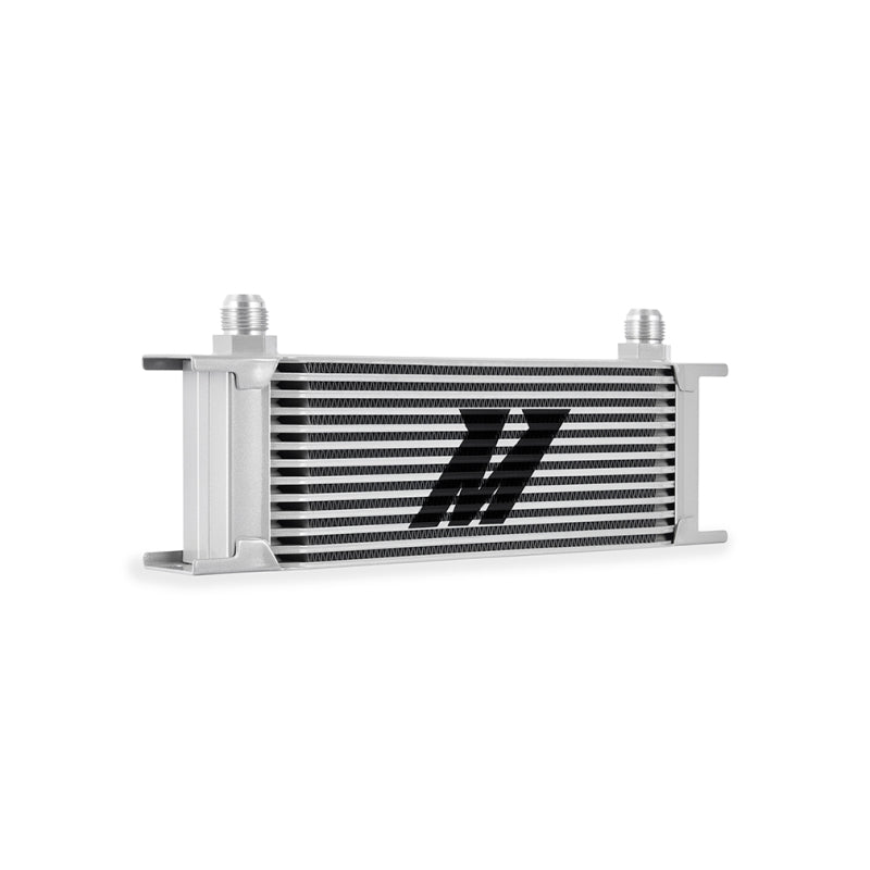 Mishimoto Universal 13-Row Oil Cooler Silver - DTX Performance