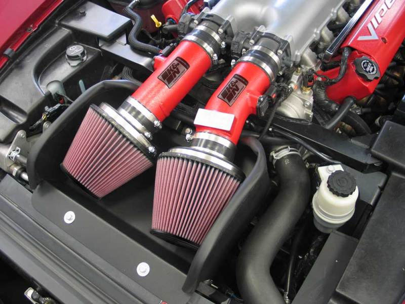 K&N 08 Dodge Viper 8.4L-V10 Red Typhoon Short Ram Intake - DTX Performance