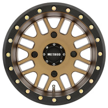 Load image into Gallery viewer, Method MR406 UTV Beadlock 14x10 5+5/-2mm Offset 4x156 132mm CB Method Bronze w/Matte Blk Ring Wheel - DTX Performance