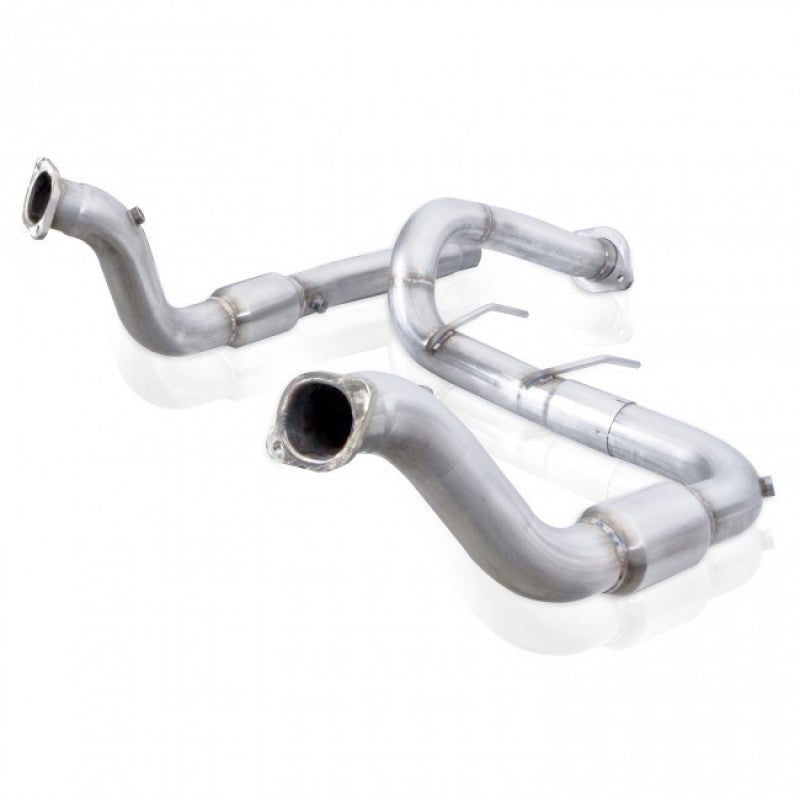 Stainless Works 2017 F-150 Raptor 3.5L 3in Downpipe High-Flow Cats Factory Connection - DTX Performance