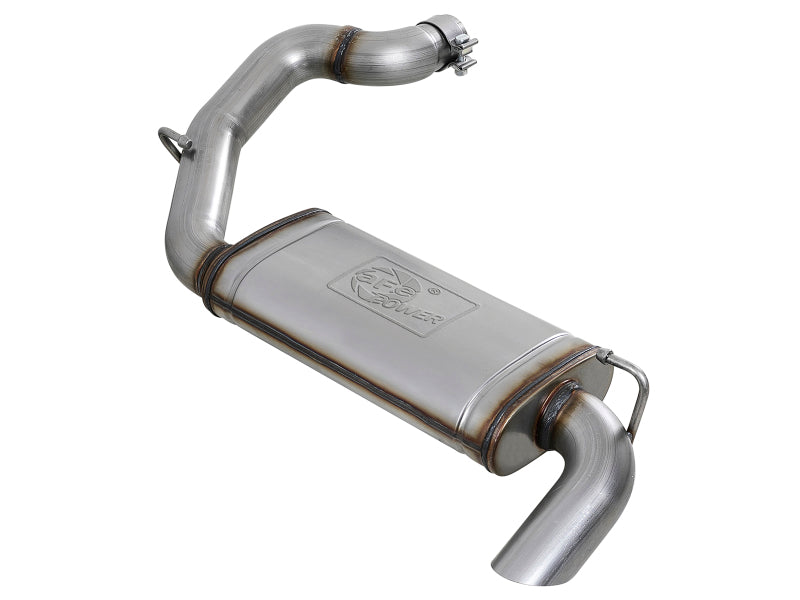 aFe MACH Force-Xp Hi-Tuck 3in 409 SS 18-20 Jeep Wrangler JL 2.0/3.6 Axle-Back Exhaust - DTX Performance