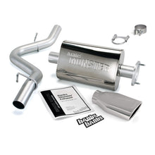 Load image into Gallery viewer, Banks Power 04-06 Jeep 4.0L Wrangler Monster Exhaust System - SS Single Exhaust w/ Chrome Tip - DTX Performance