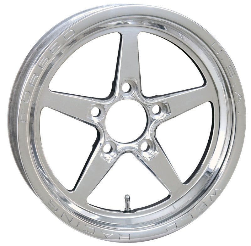 Weld Alumastar 1-Piece 15x3.5 / 5x4.75 BP / 1.75in. BS Polished Wheel - Non-Beadlock - DTX Performance