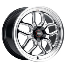 Load image into Gallery viewer, Weld Racing 17x10 Laguna Drag Wheel 5x127 ET38 BS7.00 Gloss BLK MIL DIA 71.5 - DTX Performance