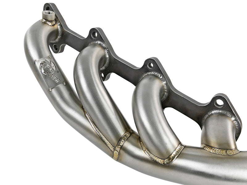 aFe Twisted Steel 1.75-2in 304 SS Headers 03-07 Ford Diesel Trucks V8-6.0L (td) - DTX Performance