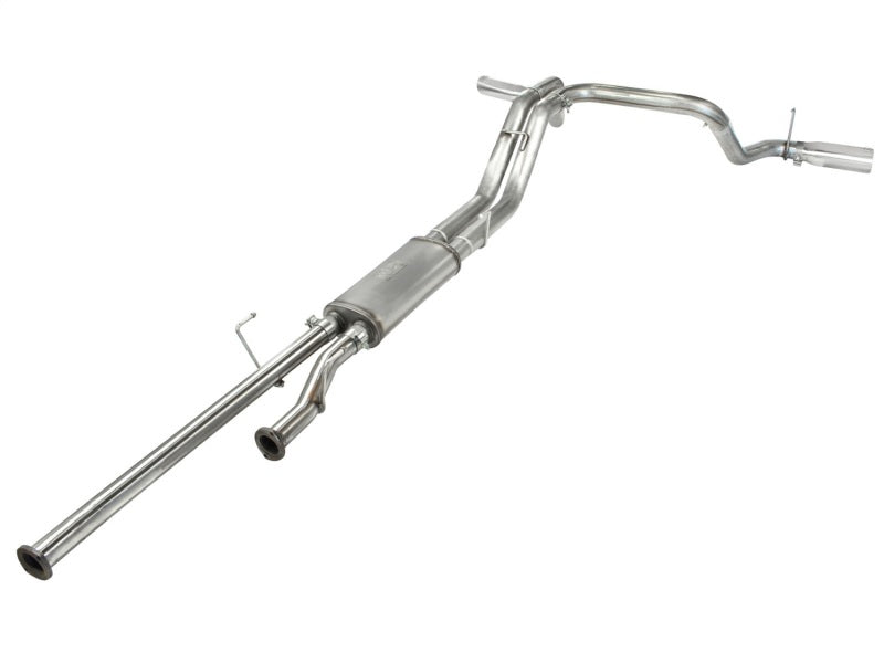 aFe MACHForce XP 2-1/2in to 3in 409 SS Cat-Back Exhaust w/ Polished Tips 10-17 Toyota Tundra V8 5.7L - DTX Performance