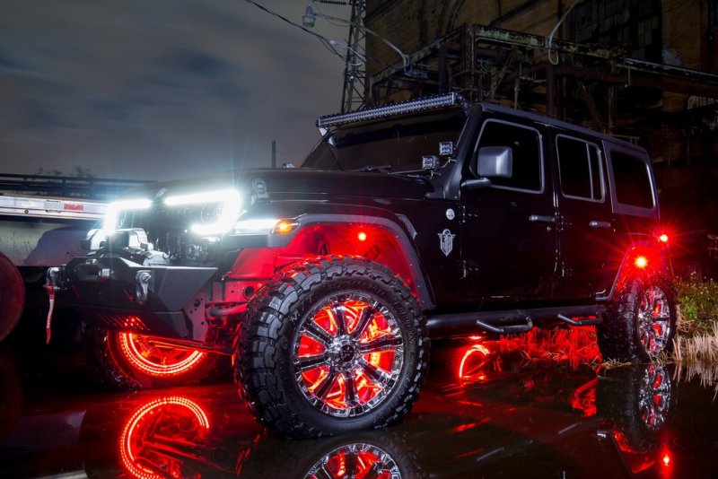 Oracle VECTOR Series Full LED Grille - Jeep Wrangler JL/JT - NA - DTX Performance