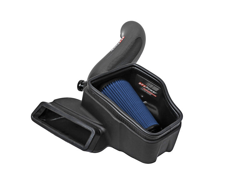 aFe 15-19 VW Golf R (MKVII) L4-2.0L (t) Track Series Carbon Fiber Intake System w/ Pro 5R Filter - DTX Performance