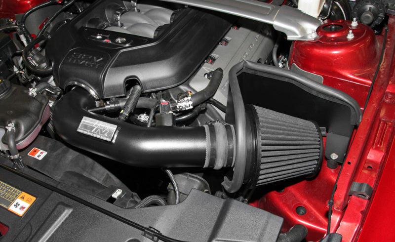 K&N 11-14 Ford Mustang GT 5.0L V8 Black Performance Intake Kit - DTX Performance