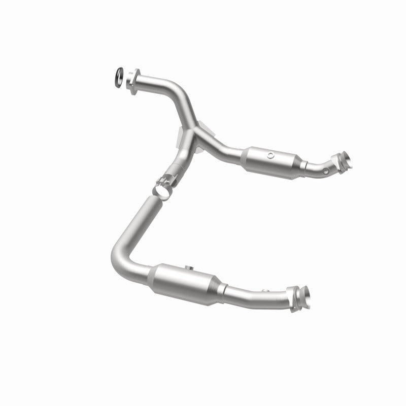 MagnaFlow Conv DF 06-09 Ford Explorer / 06-10 Mercury Mountaineer 4.6L Y-Pipe Assembly (49 State) - DTX Performance