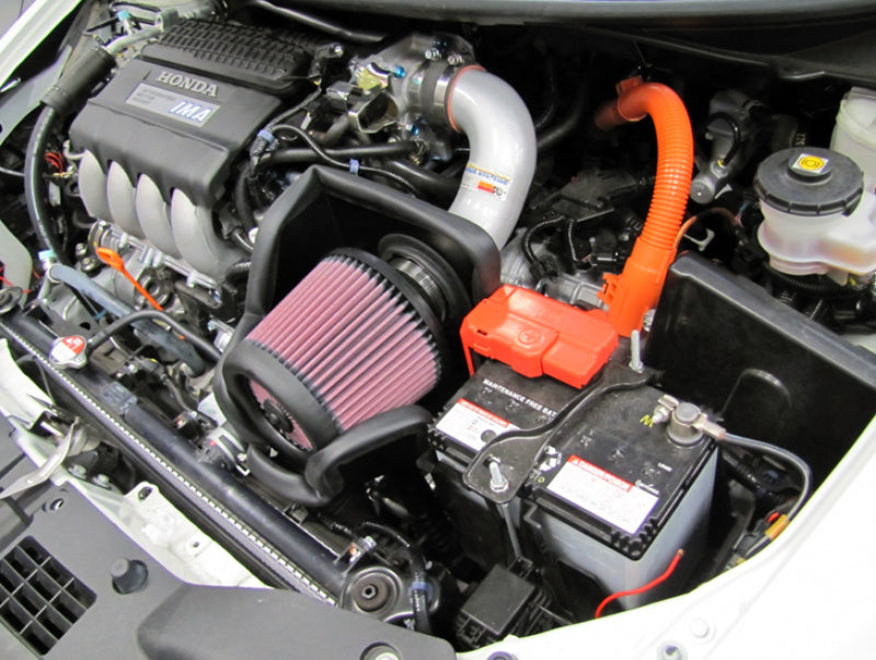 K&N 11 Honda CR-Z 1.5L L4 Silver Typhoon Short Ram Intake - DTX Performance