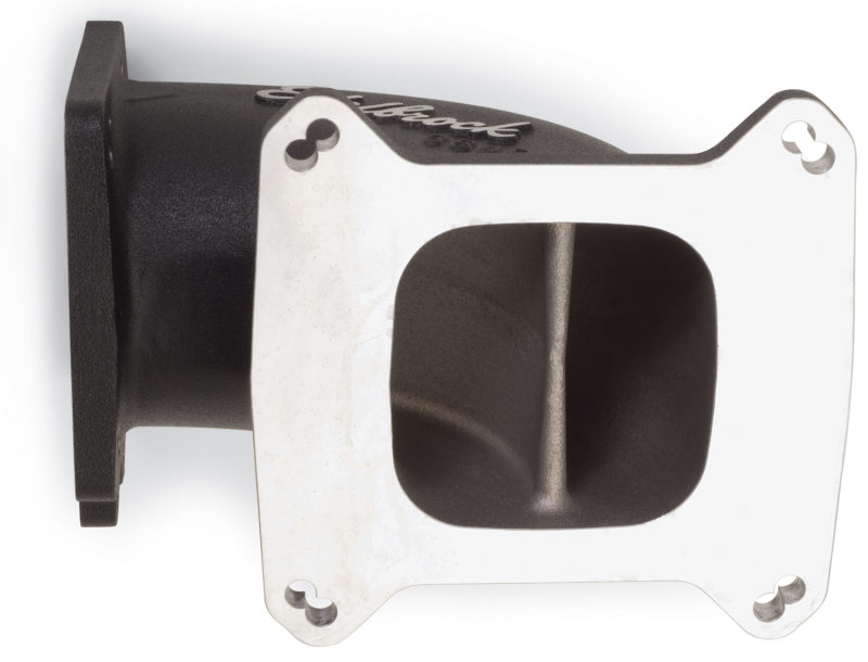 Edelbrock High Flow Intake Elbow 95mm Throttle Body to Square-Bore Flange Black Finish - DTX Performance