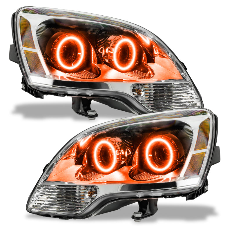 Oracle Lighting 08-12 GMC Acadia Non-HID Pre-Assembled LED Halo Headlights - (2nd Design) -Amber - DTX Performance